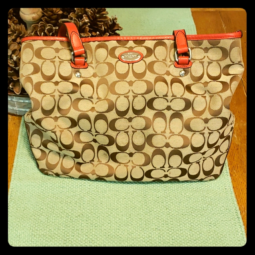 Coach brand tote